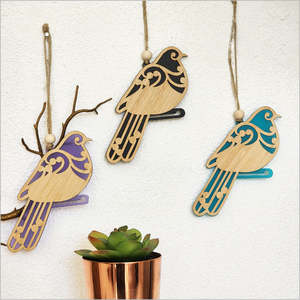 Hanging Signs: Hanging Koru Kereru