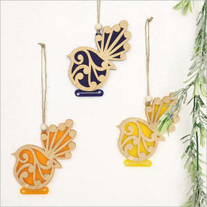 Hanging Signs: Hanging Koru Fantail