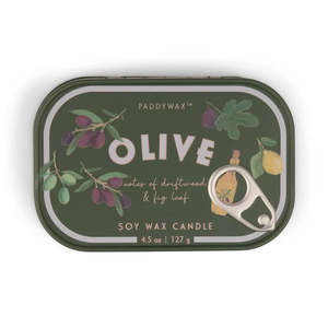 Fig & Olive Bistro Tin Candle