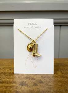 Necklaces: Cowboy Double Necklace Gold