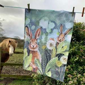 Tea Towels: Little Rabbits Tea Towels