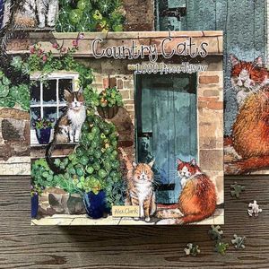 Puzzles: Country Cats Jigsaw