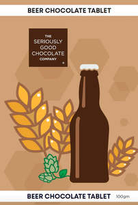 Mens Gifts: Iconic Beer Chocolate Tablet
