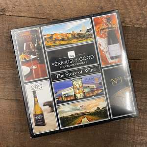 16 box Wine Infused Story Wine Black Chocolate Box