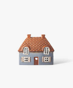 Cotswold Tealight Cottage Blue (YA0093)