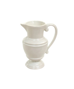 Small White Pitcher