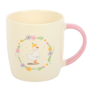 Mugs: Floral Duck Mug