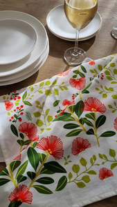 Tea Towels: SH Pohutukawa Tea Towel