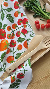 Tea Towels: SH Tomato Tea Towel