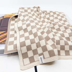 Kitchen Towel Hummus Chequer