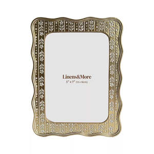 Photo Frames: Aura Photo Frame 5x7 Gold Foil