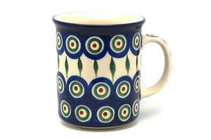 Mugs: Peacock Mug Straight 9cm