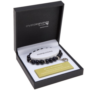 Kiwi Charm Bracelet Blue Sunstone