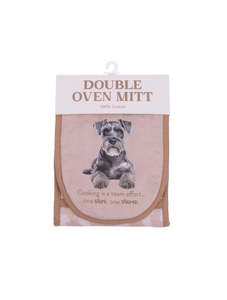 Oven Gloves: Schnauzer Oven Mitt