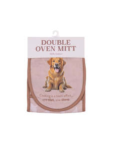 Oven Gloves: Golden Retriever Oven Mitt