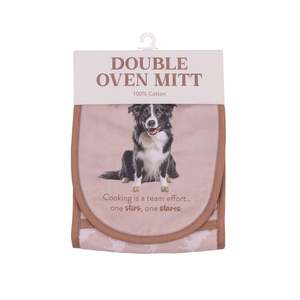 Oven Gloves: Border Collie Oven Mitt