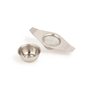 LC Double Handled Tea Strainer