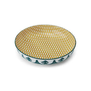 Bowls: MK Coupe Bowl 21cm Green Leaf