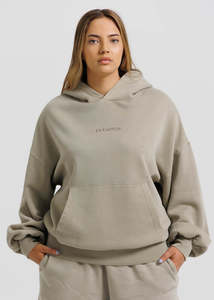 ESSENTIAL OVERSIZED HOODIE SAND