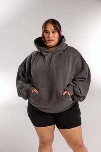 ESSENTIAL OVERSIZED HOODIE STORM