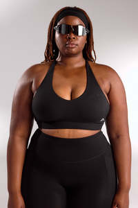 Womens Tops: AIR BRA BLACK