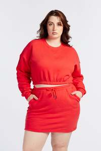 Hine: SUMMER LEISURE CROP CREW HIBISCUS