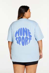 HINE SPORT TEE SKY BLUE