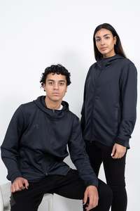 Iathletic Pro Zip Hoodie: iAthletic Pro Zip Hoodie - Navy