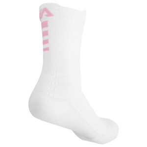 iAthletic Elite Performance Socks - White/White/Pink