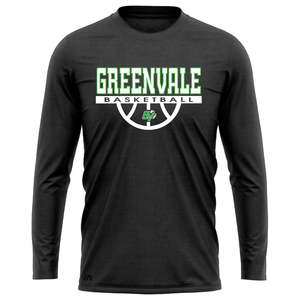 Greenvale Grizzlies Performance Long Sleeve Tee