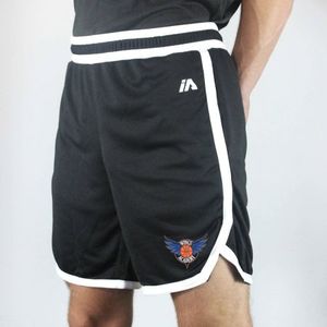 Wings Academy: Wings Academy Black/White Casual Basketball Shorts
