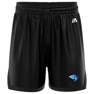 Sutherland Sharks: Sutherland Sharks Casual Basketball Shorts - Black/ Black