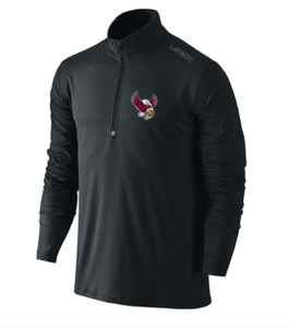 Manly Sea Eagles: Manly Warringah Sea Eagles Qtr Zip Jacket - Black