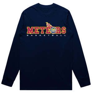 Moe Meteors: Moe Meteors Cotton Long Sleeve Tee