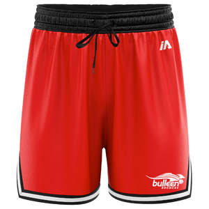 Bulleen Boomers: Bulleen Boomers Casual Basketball Shorts - Red/Black