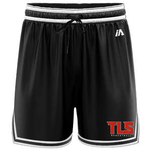 TLS Casual Basketball Shorts - Black/White