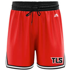 Tls: TLS Casual Basketball Shorts - Red/Black
