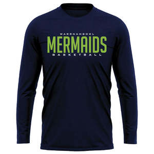 Warrnambool: Warrnambool Mermaids Performance LS Tee