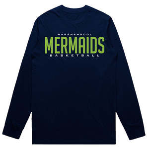 Warrnambool Mermaids Cotton LS Tee