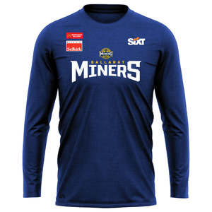 Ballarat Miners Performance LS Tee