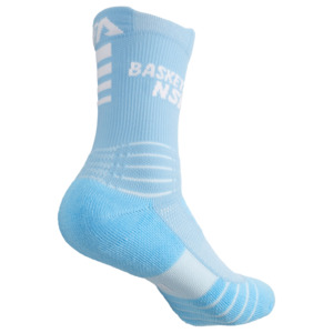 Basketball NSW Elite Socks - Carolina Blue