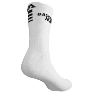 Basketball NSW Elite Socks - White/Black