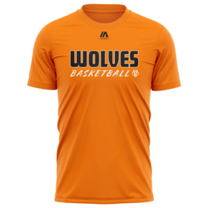 West Sydney Wolves Coaches Tee - Orange