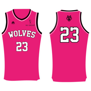 West Sydney Wolves: West Sydney Wolves Singlet - PINK (Girls League)