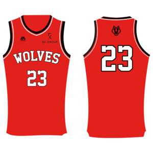 West Sydney Wolves: West Sydney Wolves Singlet - RED (u14s)