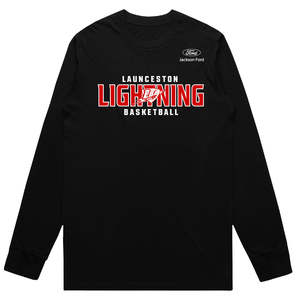 Launceston Lightning: Launceston Lightning Cotton LS Tee