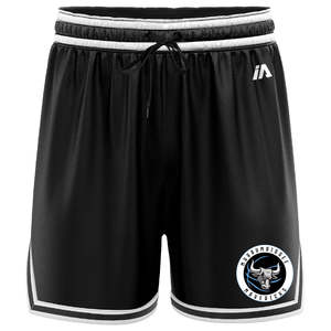 Murrumbidgee Mavericks Casual Shorts with Pockets - Black/White