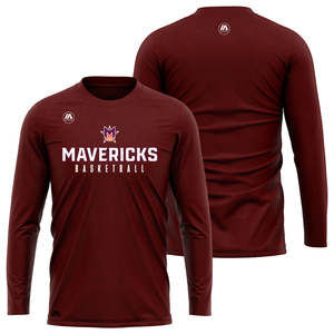 Eastern Mavericks Official Uniform: Eastern Mavericks LS Warm Up Top