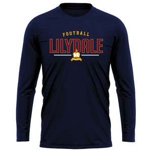 Lilydale High School Performance Long Sleeve Tee - Football