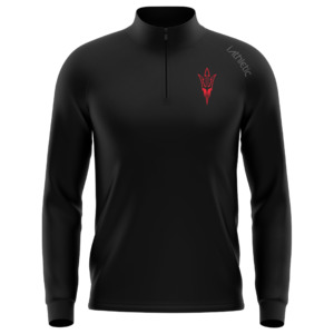 Devils Basketball: Devils Basketball Pro Tech Qtr Zip Jacket